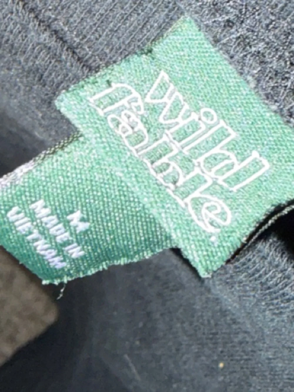 wild fable Black Cropped Crewneck Sweatshirt - Picture 2 of 3